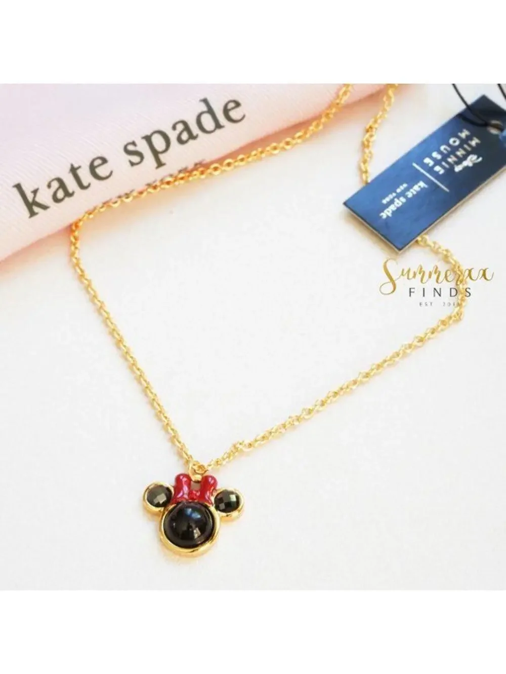 Kate Spade Disney Minnie Mini Pendant Necklace